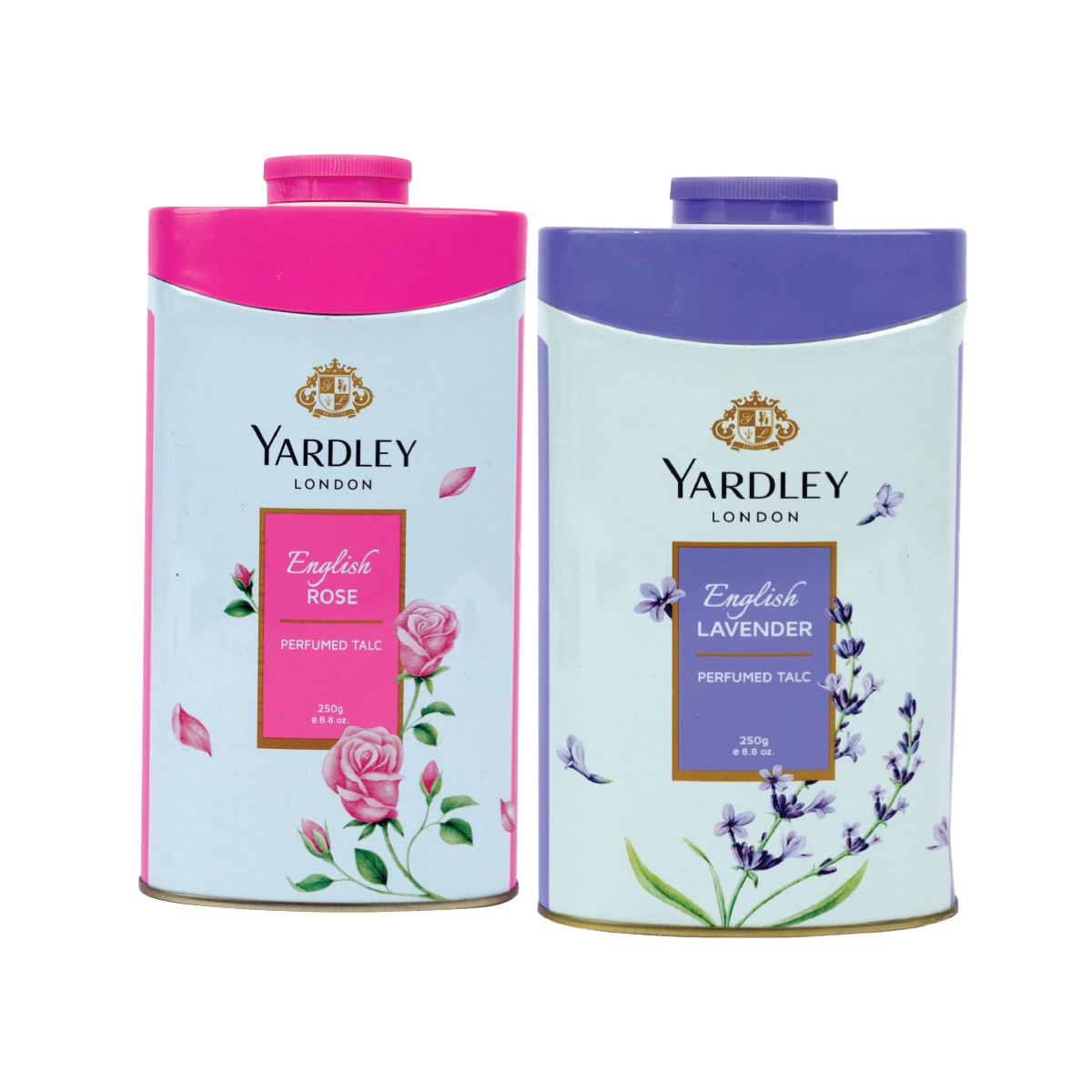 Yardley Talc Asst 2X250G