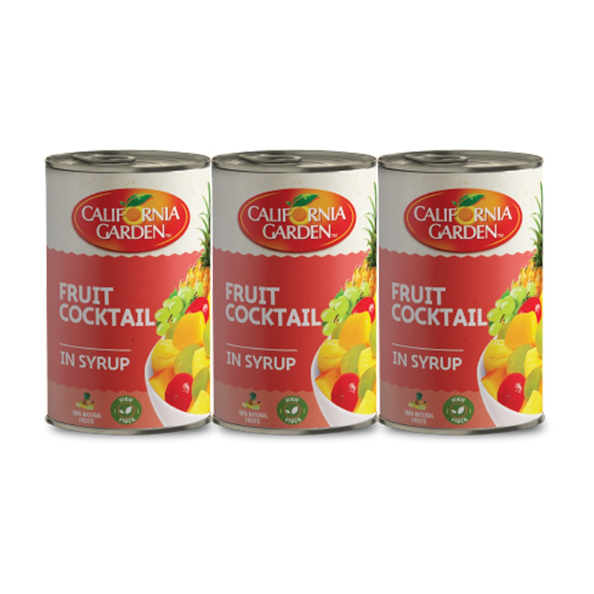 California Garden Fruit Cocktail In Syrup 3X420Gm