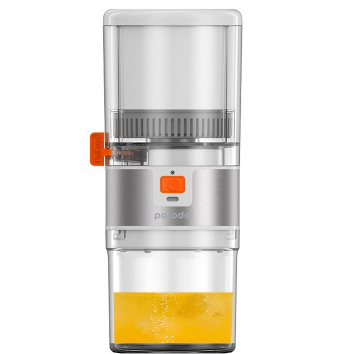 Porodo Lifestyle Portable Citrus Juicer 55 Watts, White - PD-LSSJ55-WH
