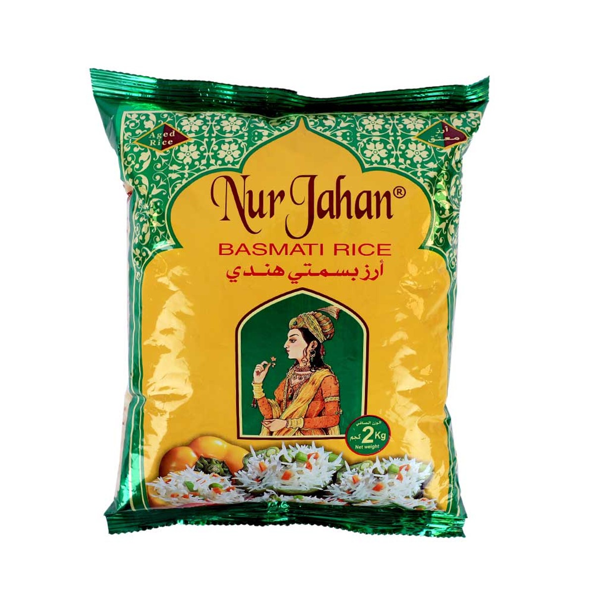 India Gate Nurjahan Rice 2 Kg