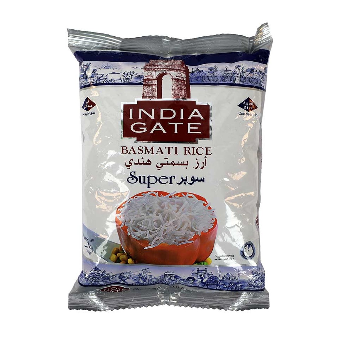 Ind Gate Super Basmati Rice 1Kg