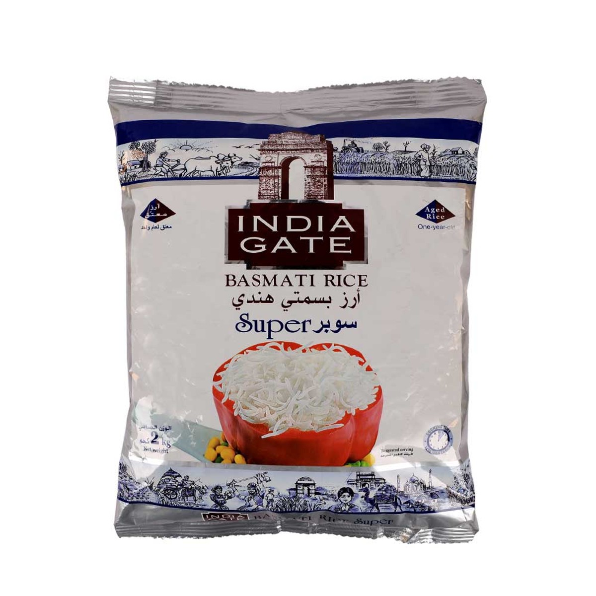 Ind Gate Super Basmati Rice2Kg
