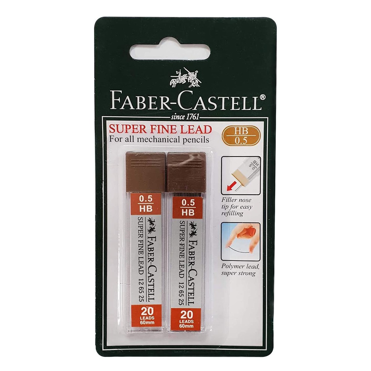 Leads 05Mm 2Pcs Blister 20Pc