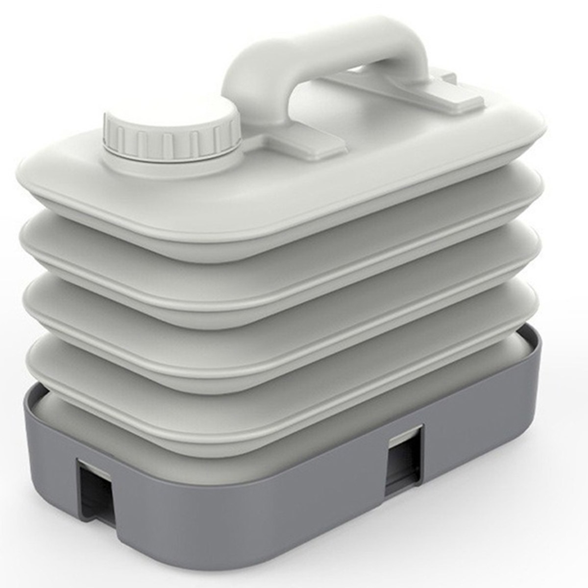 Green Lion Foldable Water Tank 10 Liter, White - GNFWTK10WH