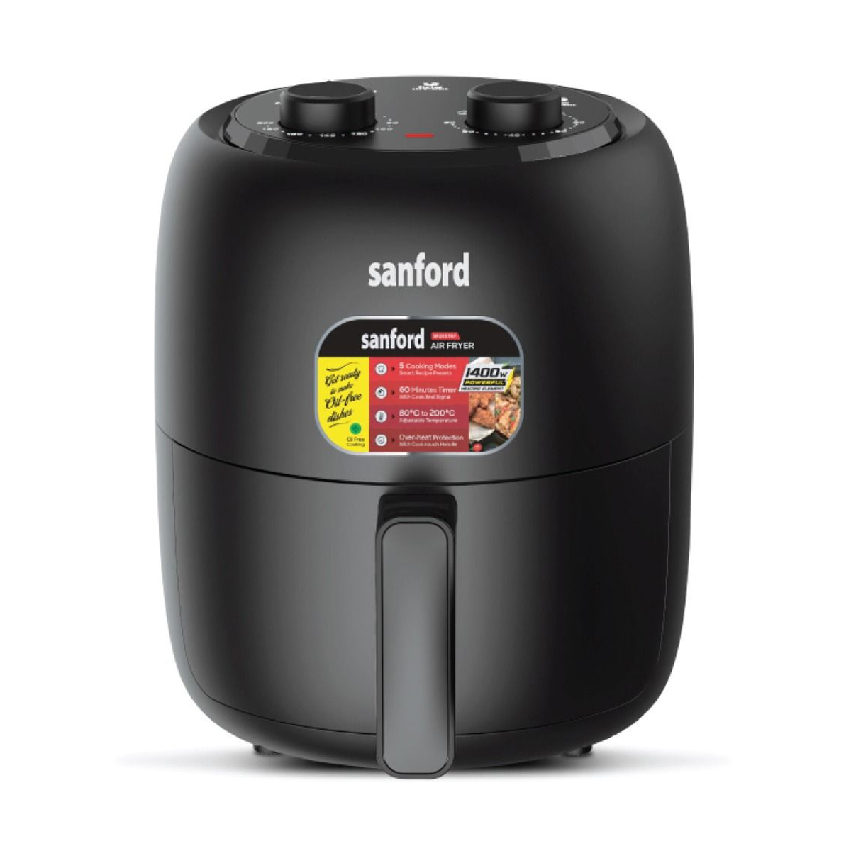 Sanford Manual Air Fryer 3.5L 1200W