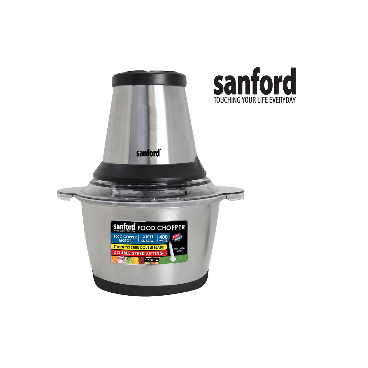 Food Chopper 400 Watts 1.8L