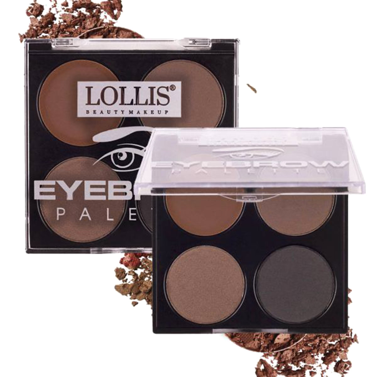 Lollis Eyebrow Palette 02 4 Colors