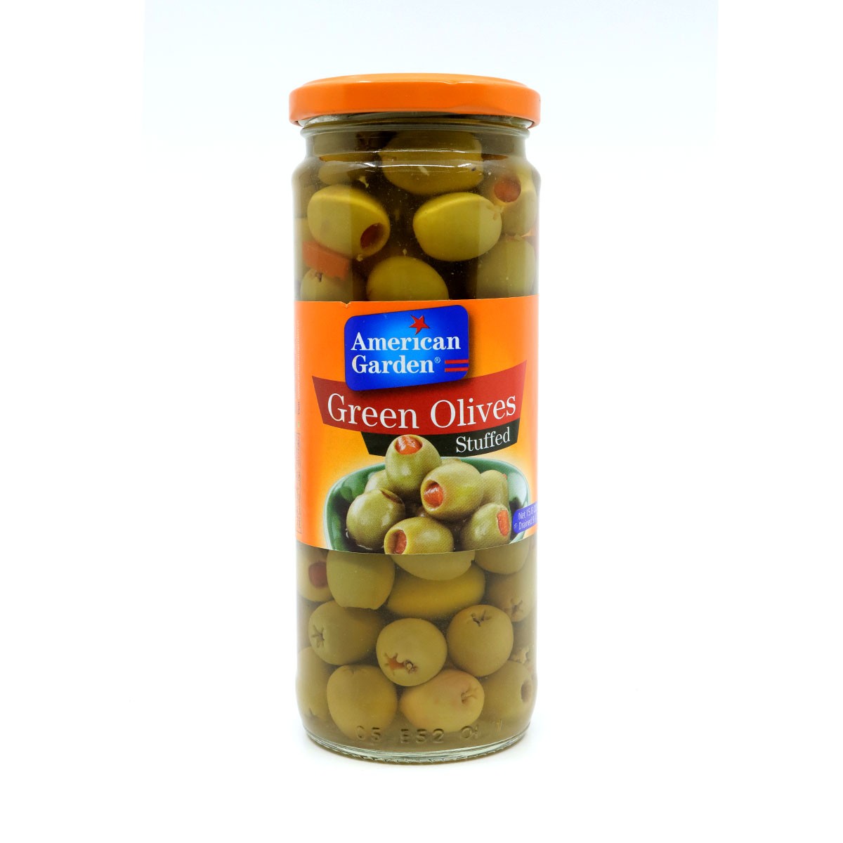 Ag Olives Green Stuffed 450Gm