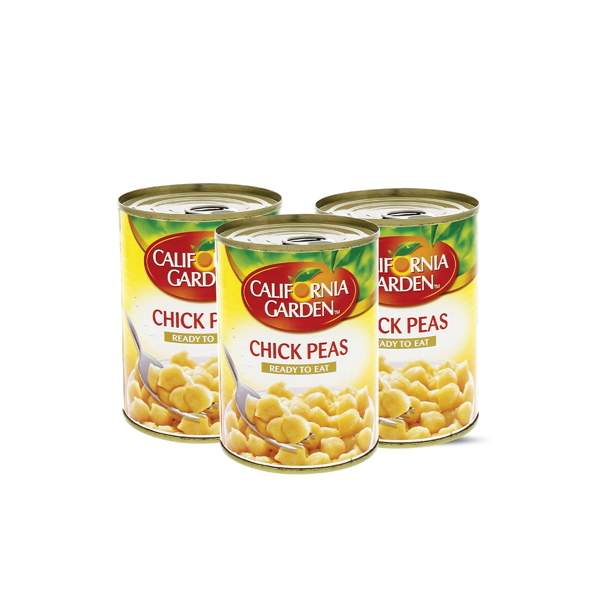 California Garden Ready to Eat Chick Peas 3x400g