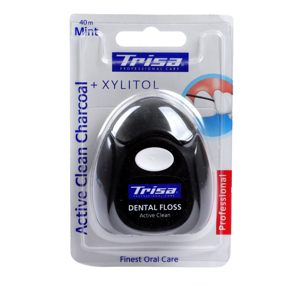 Trisa Dental Flossa Charcoal