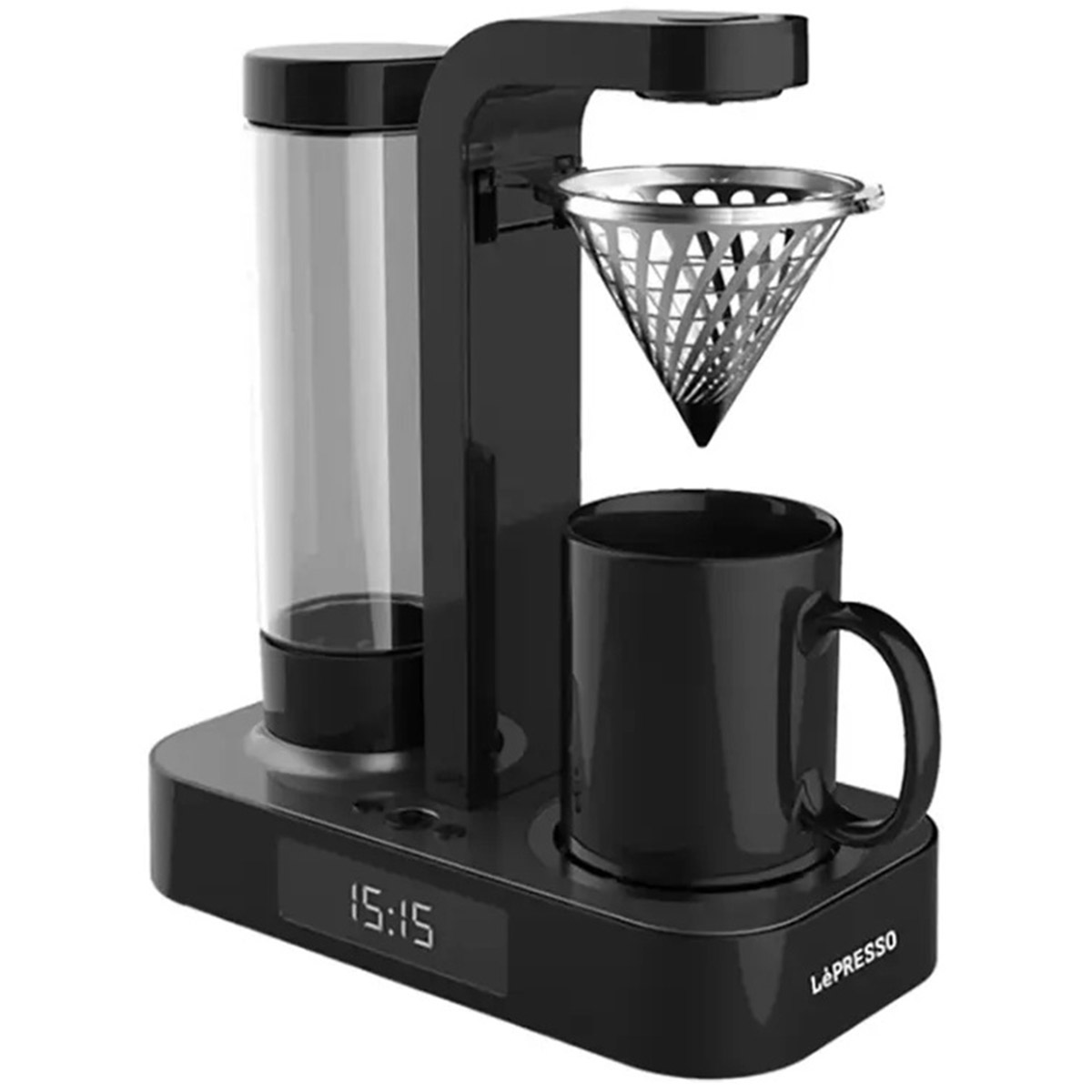 LePresso Brew Time Drip Coffee Machine System 650ml, Black - LPCFFM0023