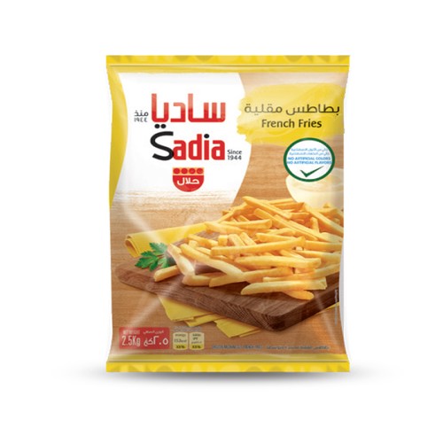 Sadia French Fries 2.5Kg 6Mm