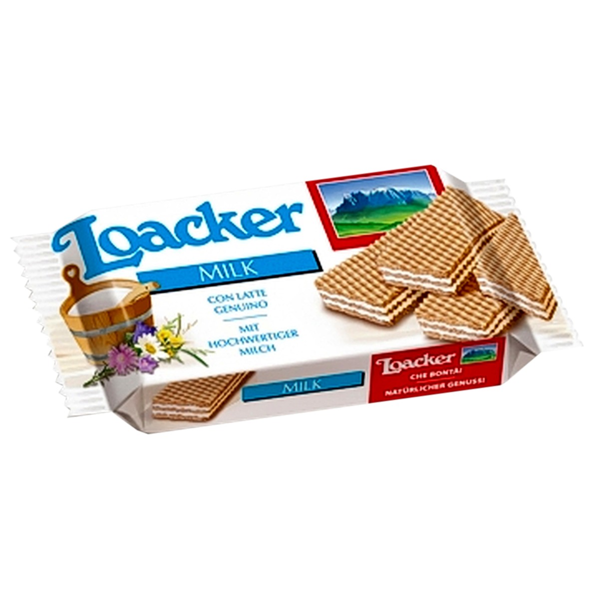 Loacker Bisc Milk 45Gm