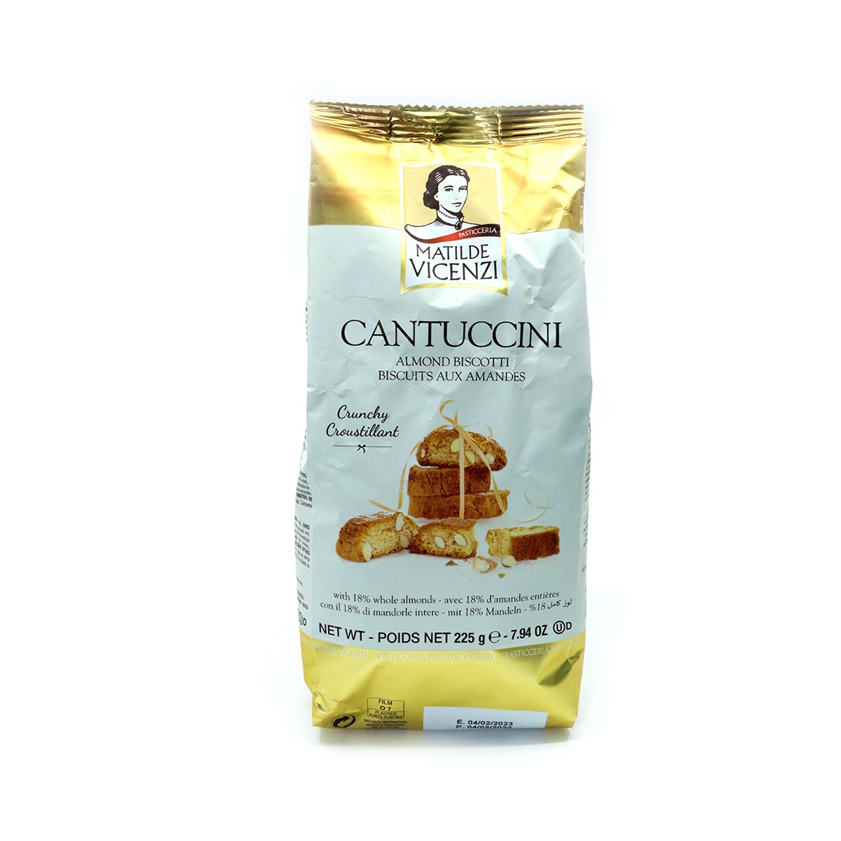 Vicenzi Cantuccini Bag 225Gm