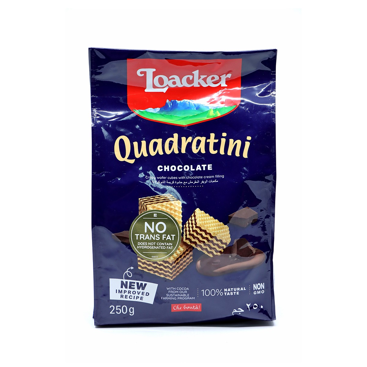 Loacker Bisc Quadrantini Kakao
