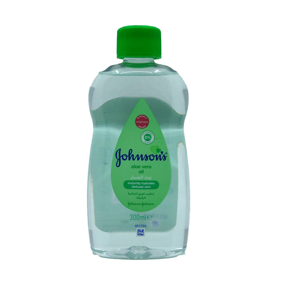 Johnson Baby Oil Aloe 300Ml