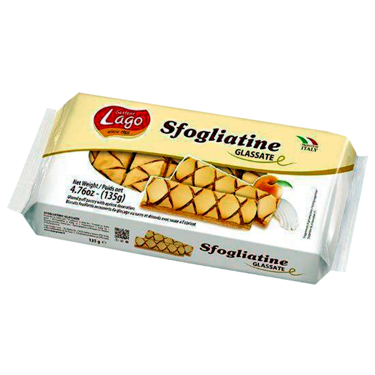 Lago Iced Puf Pstry Bisc 135G