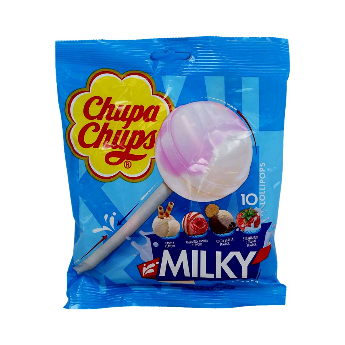 Chupa Chup Milk 10S 120Gm