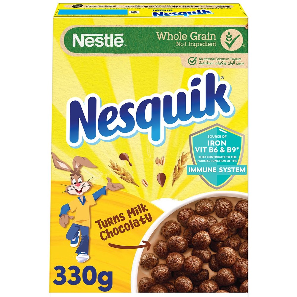 Nestle Nesquik Chocolate Cereals 330g
