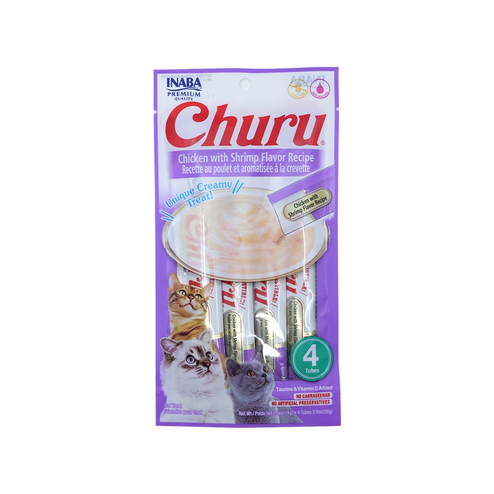 Inaba Ciao Churu Chckn W/Shrmp