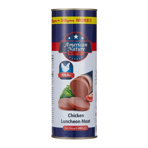 American Nature Chicken Luncheon Meat 850g