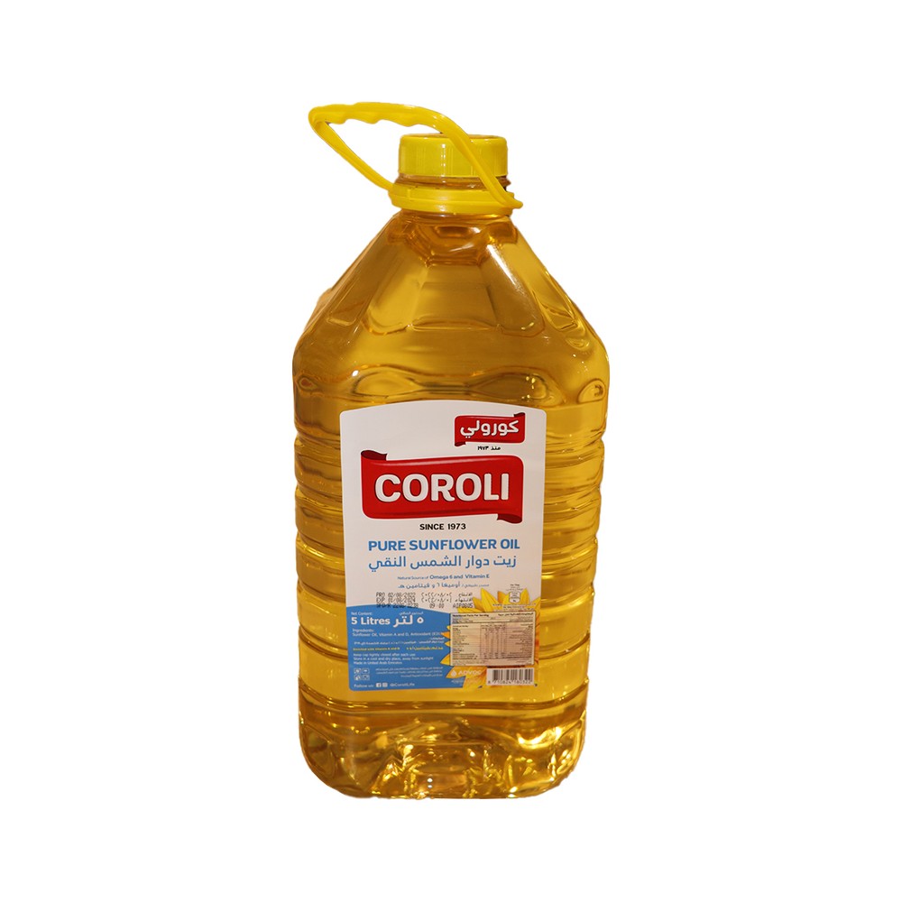 Coroli Sunflower Oil 5Ltr