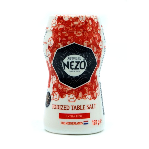 Nezo Salt Iodized Btl 125Gm