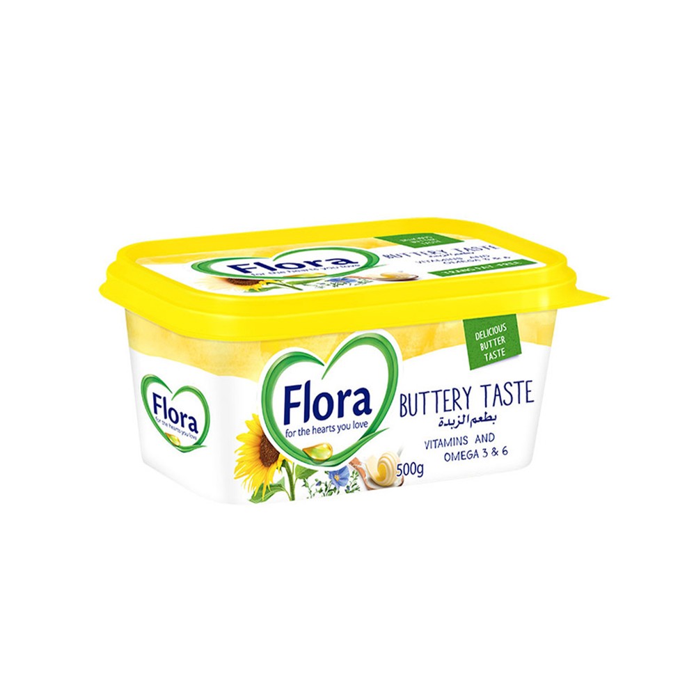 Flora Margarine Buttery 500Gm