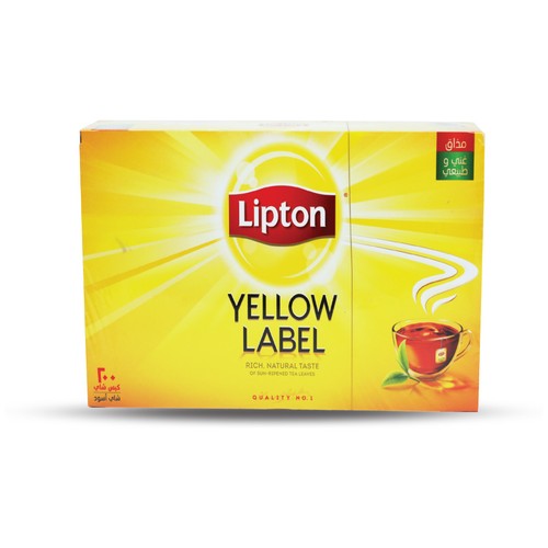 Lipton Yellow Lable Tea 100X2G