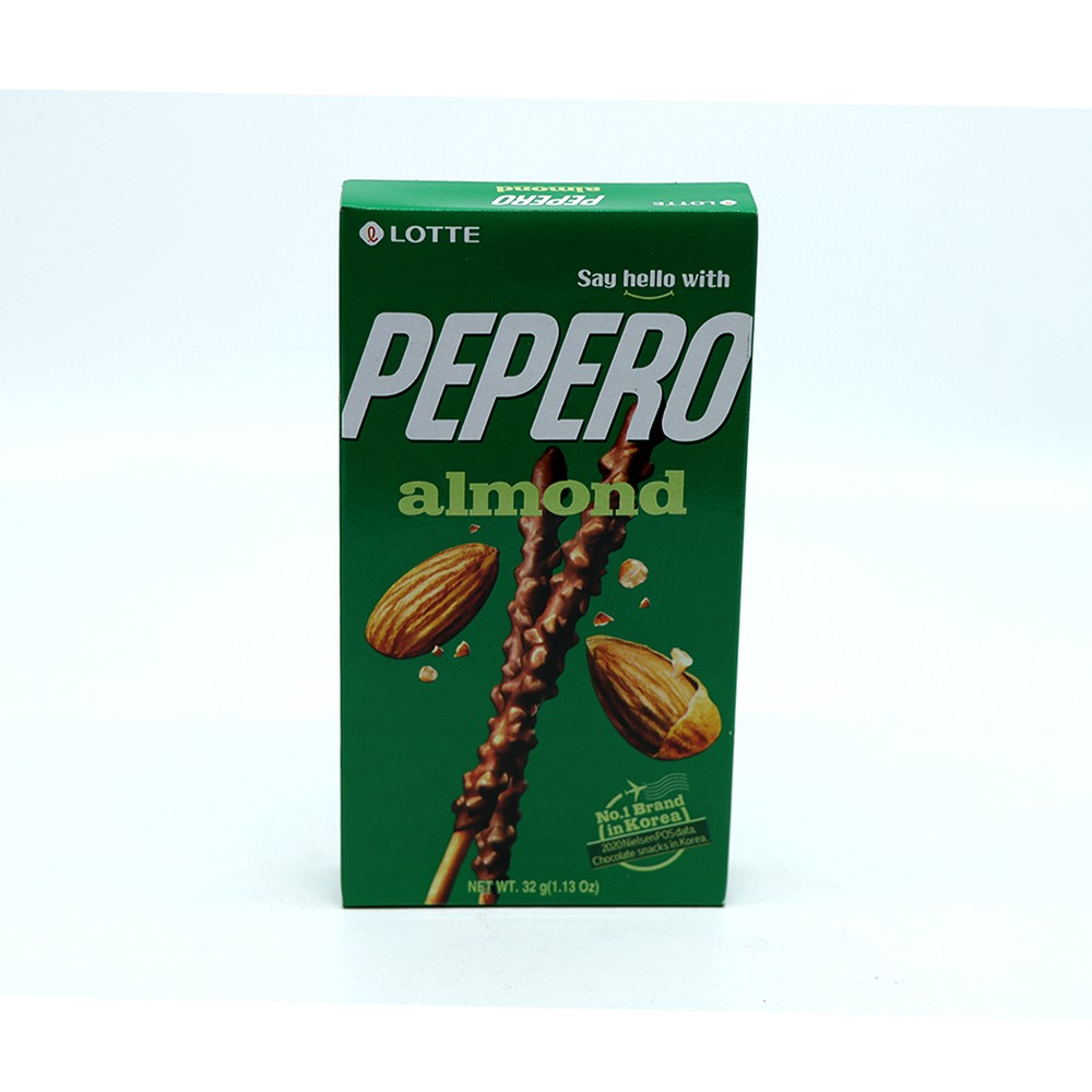 Lotte Bisc Peppero Almond 36Gm
