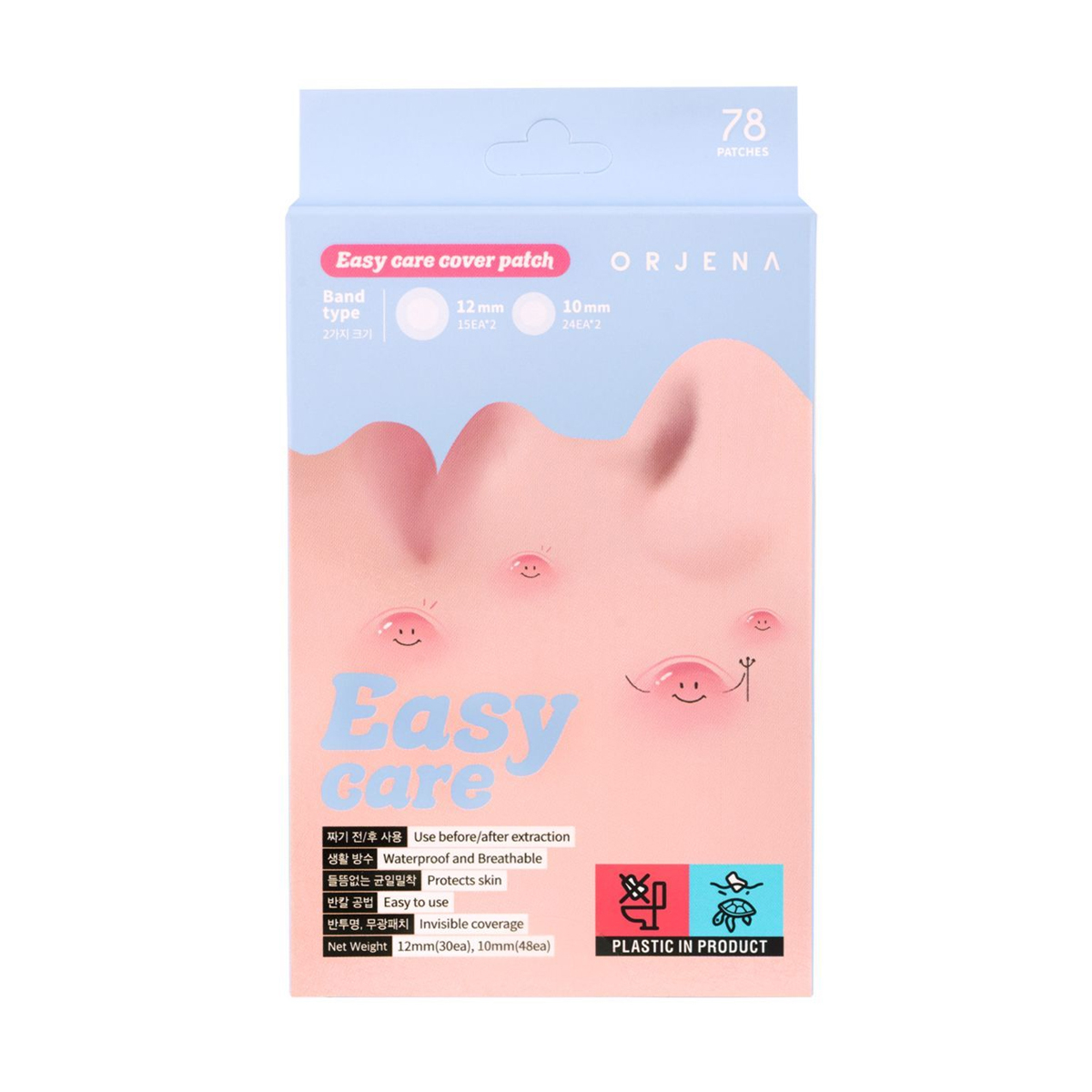 Orjena Easy Care Cover 78 Patches 