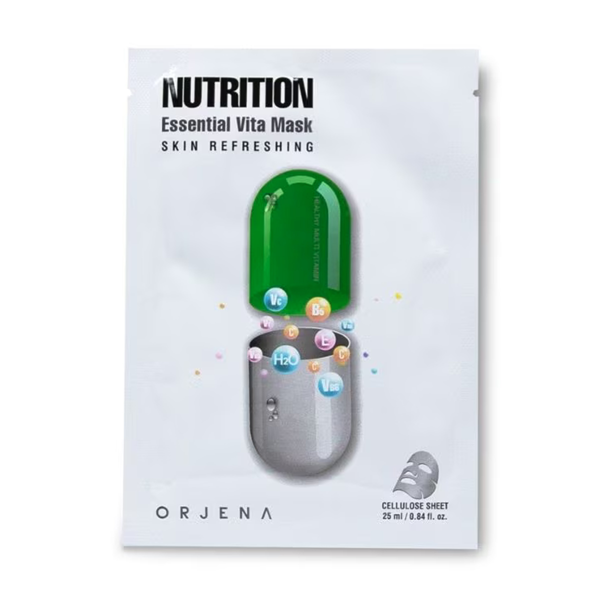 Orjena Nutrition Essential Vita Mask Skin Refreshing 25ml