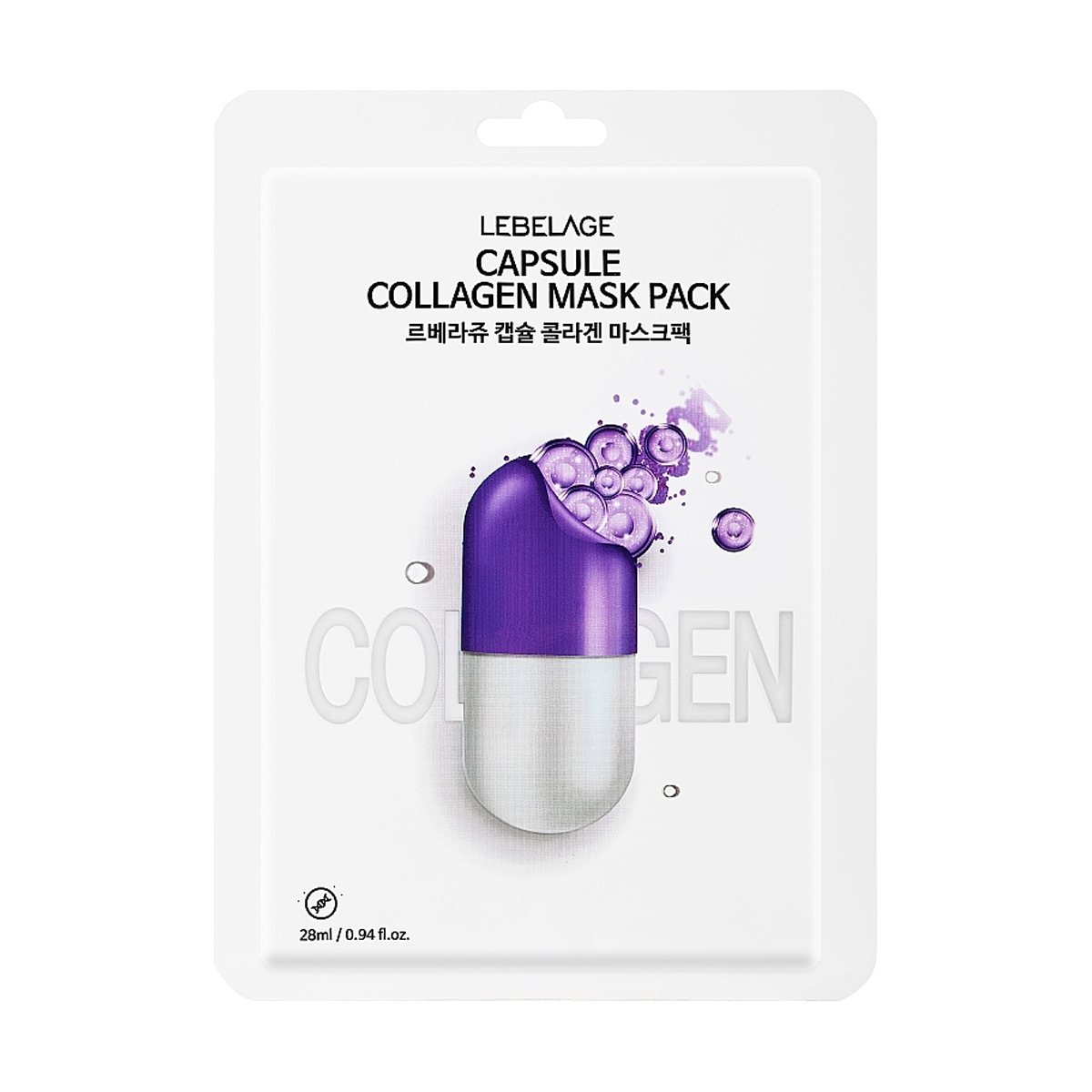 Lebelage Capsule Collagen Mask Pack 28ml