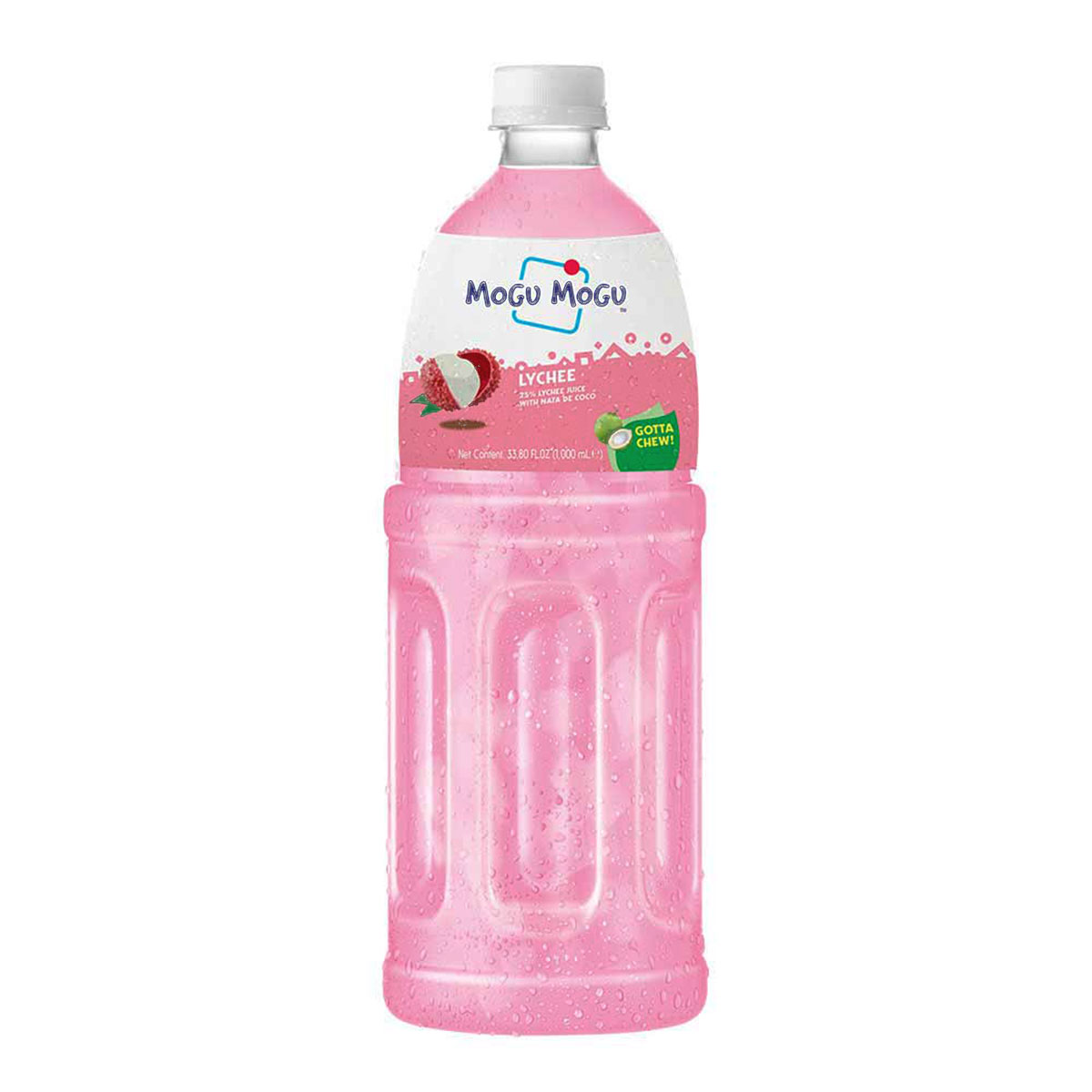 Mogu Mogu Lychee Juice with Nata De Coco 200ml