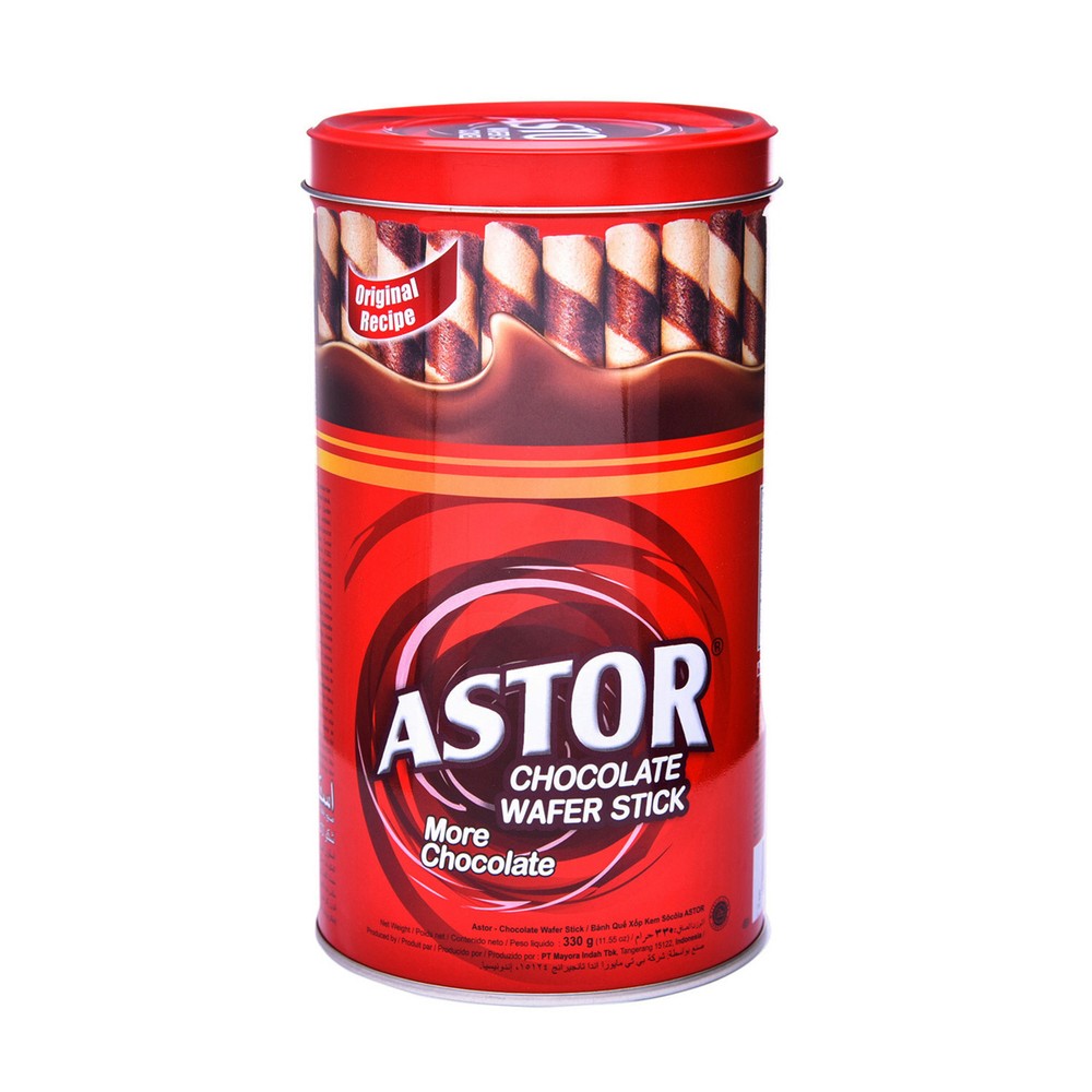 Mayora Astor Wafer Tin 330Gm