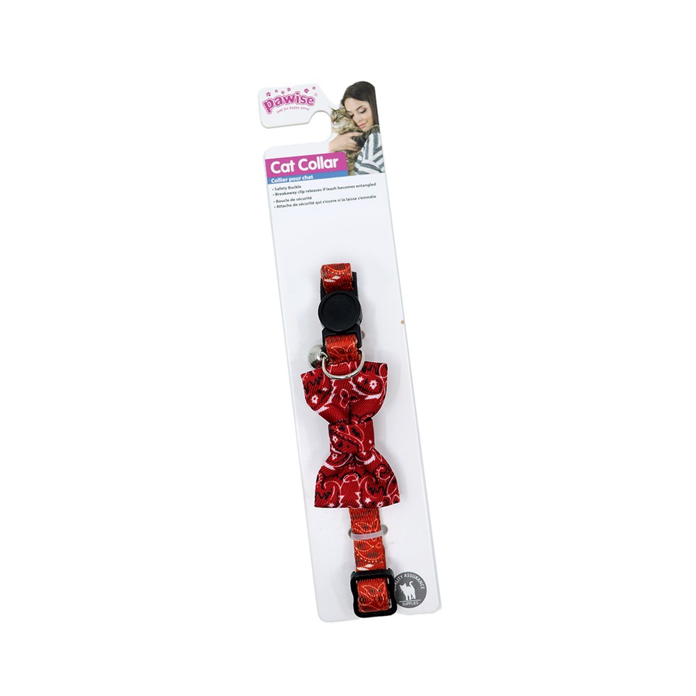 Pawise Cat Collar W/Bowknot