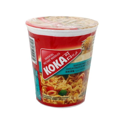 Koka Noodles Cup Sea Food 70Gm