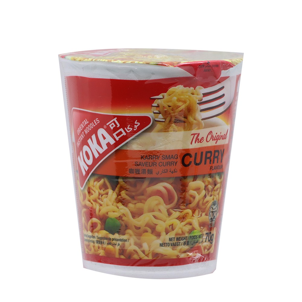 Koka Noodles Cup Curry 70Gm