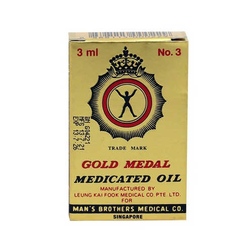 Gold Medal Medicated Oil 3Ml