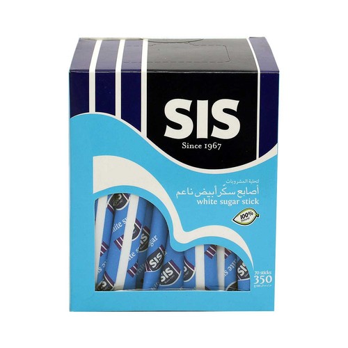 Sis Wht Sugar Sticks 350G