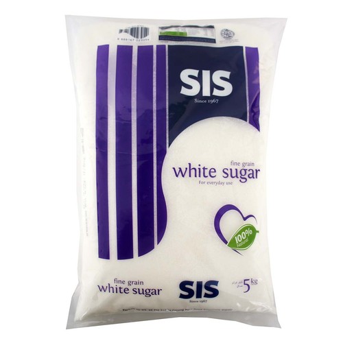 Sis Sugar Granulated Fine 5Kg