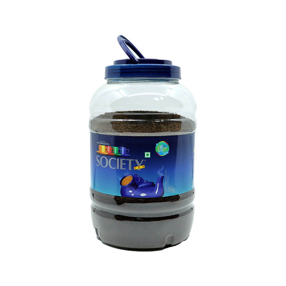 Society Tea Indian Leaf Jar 1