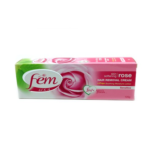 Fem Hair Rem Crm Tube Rose 125