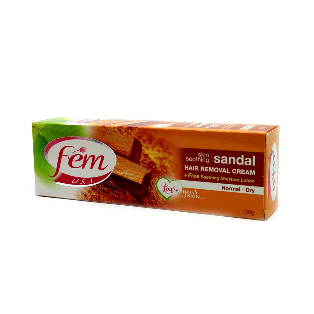Fem Hr Crm Tube Sandal 120Gm