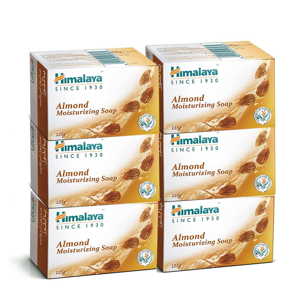 HIMALAYA SOAP ALMOND MOIST 6X1