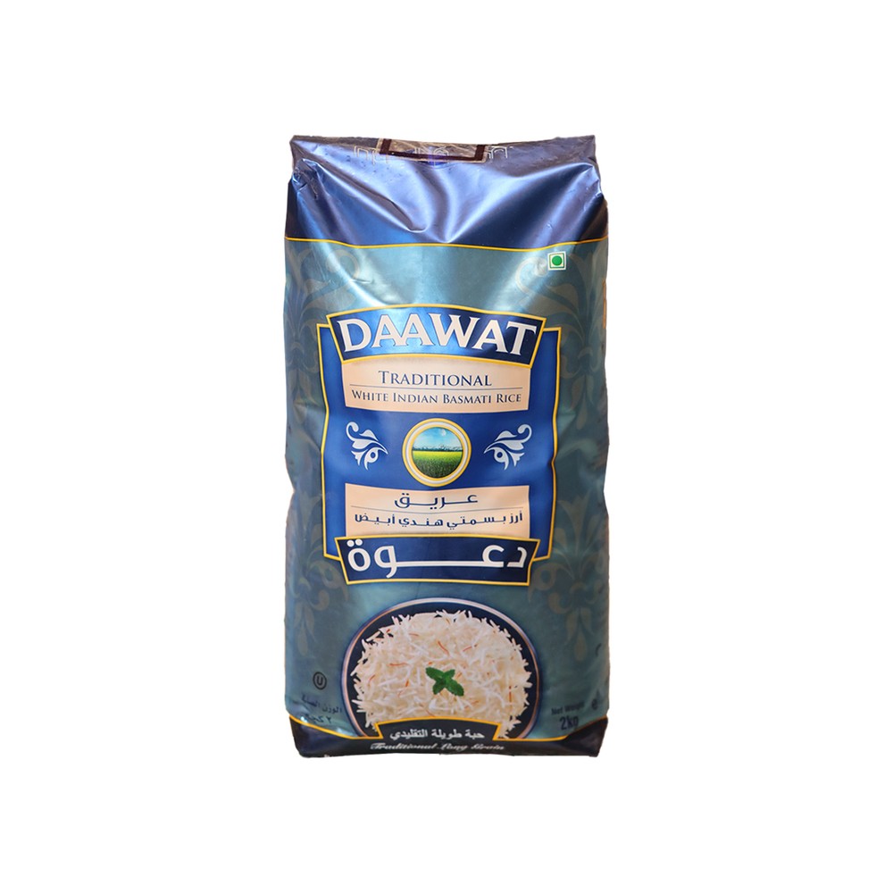 Daawat Rice Basmati Trad 2Kg