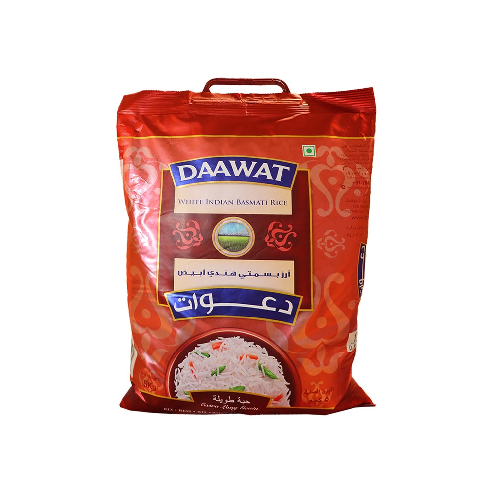 Daawat Rice Basmati White Indi