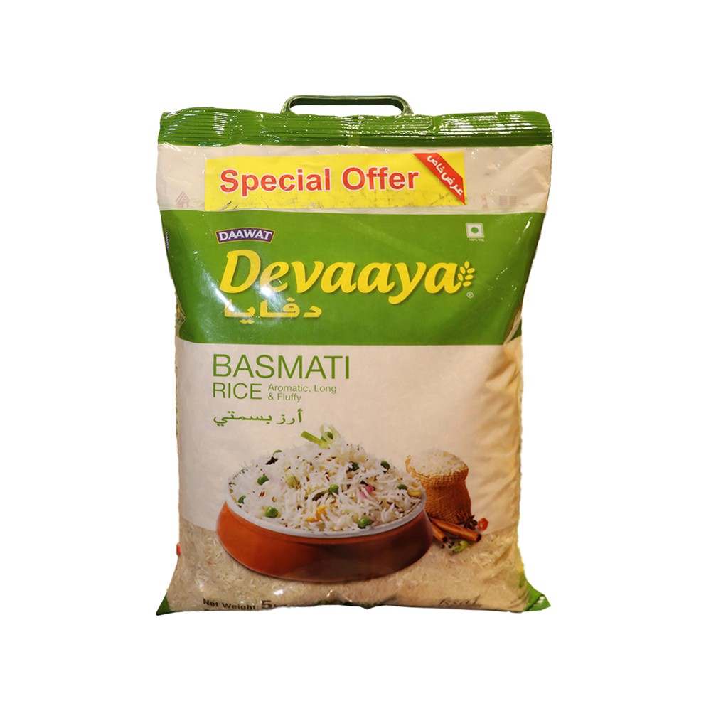 Devaaya Basmati Rice 5Kg Promo