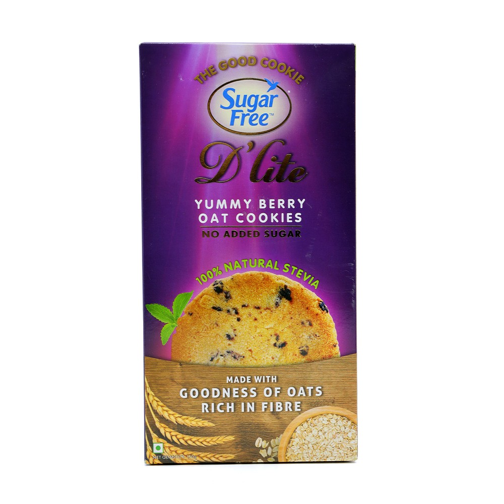 Sf Dlite Almnd Oat Cokies 150G