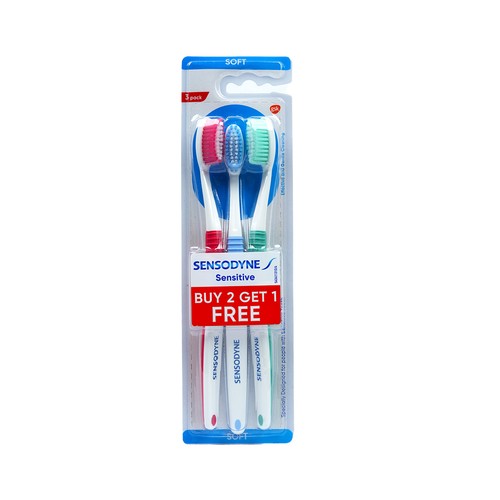 Sensodine Toothbrush 2+1 Soft